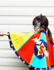 Personalised Superhero Cape and Mask Set