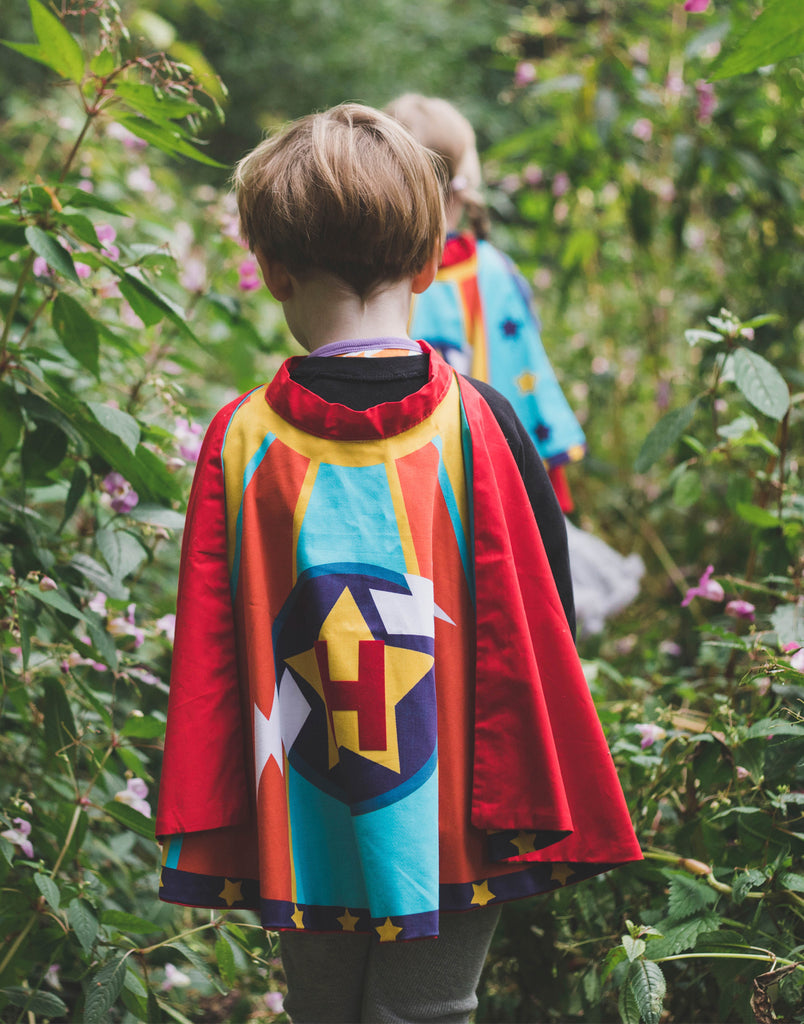 Personalised Superhero Cape and Mask Set