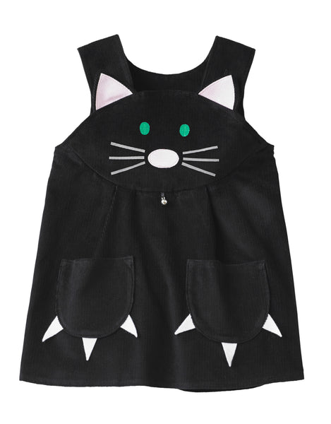Girls Cat Dress pinafore Wild Things Dresses Girls Cat Dress pinafore Wild Things Dresses