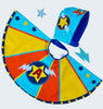 Baby toddler Personalised Super Hero cape add bonnet + name or initial