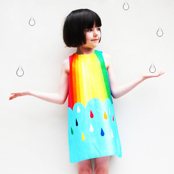 Funky rainbow print Dresses