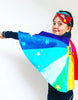 Personalised Superstar Rainbow Superhero Cape and Mask Set