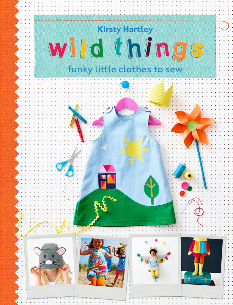 Wild Things Funky Little Clothes to Sew  Sewing Pattern Book SIGNED COPY