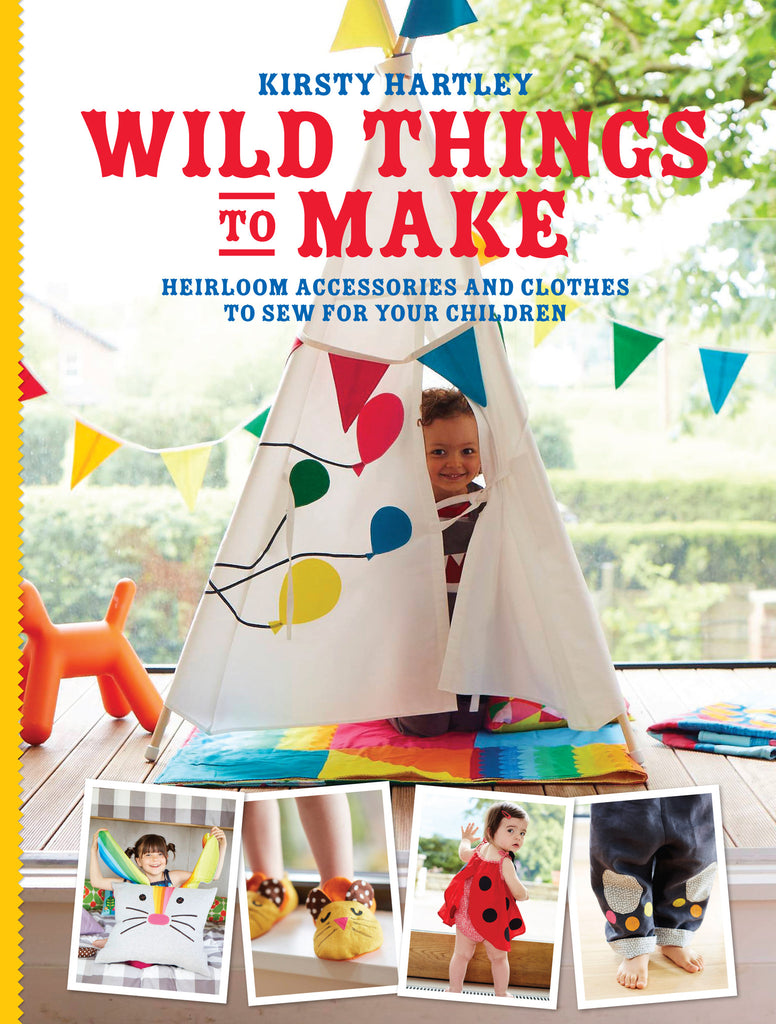 Wild Things to Make sewing pattern book SIGNED COPY