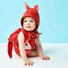 Cute Baby Fox animal romper with fox ears bonnet, baby shower gift