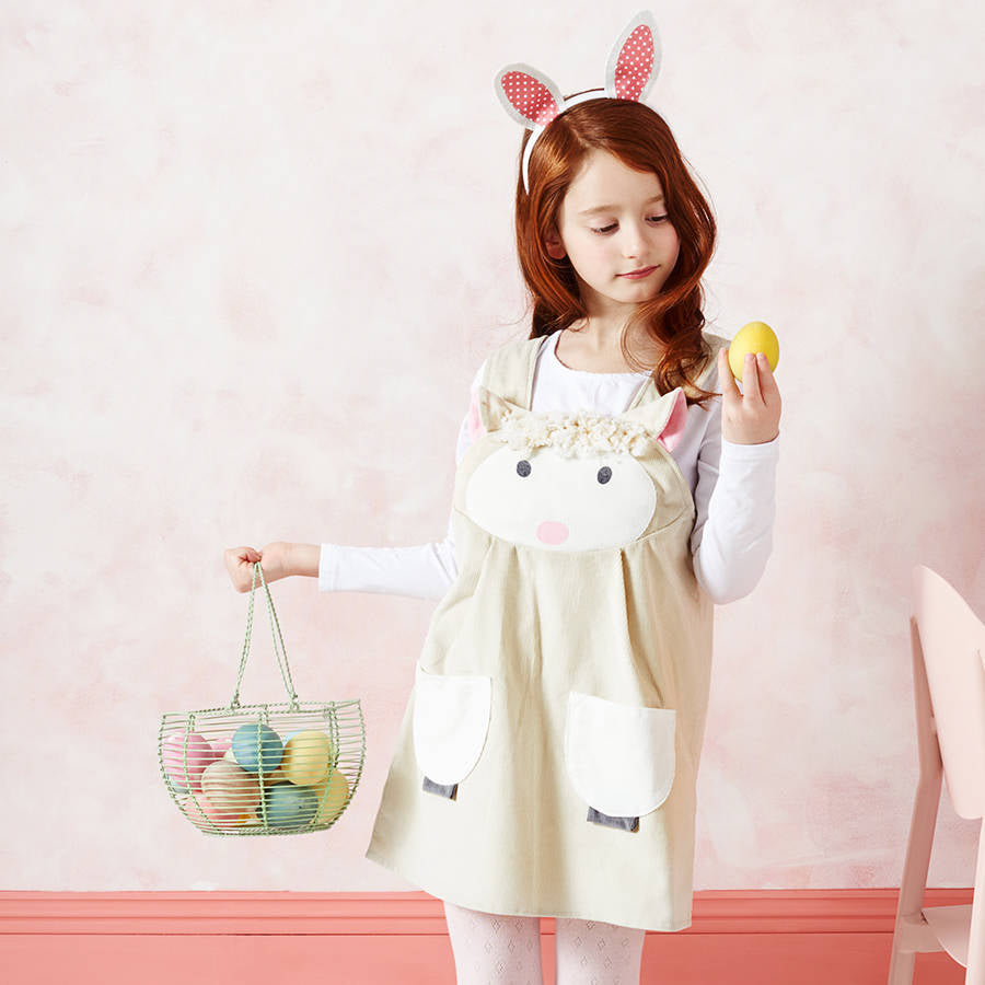 Lamb dress for little girls