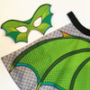 Wild Things Dragon pattern Cape and mask