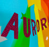 Personalised Rainbow Super Hero  cape & mask + name or initial . Add power cuffs.