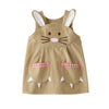 Girls Bunny Dress in Classic Caramel 6months to 8 years